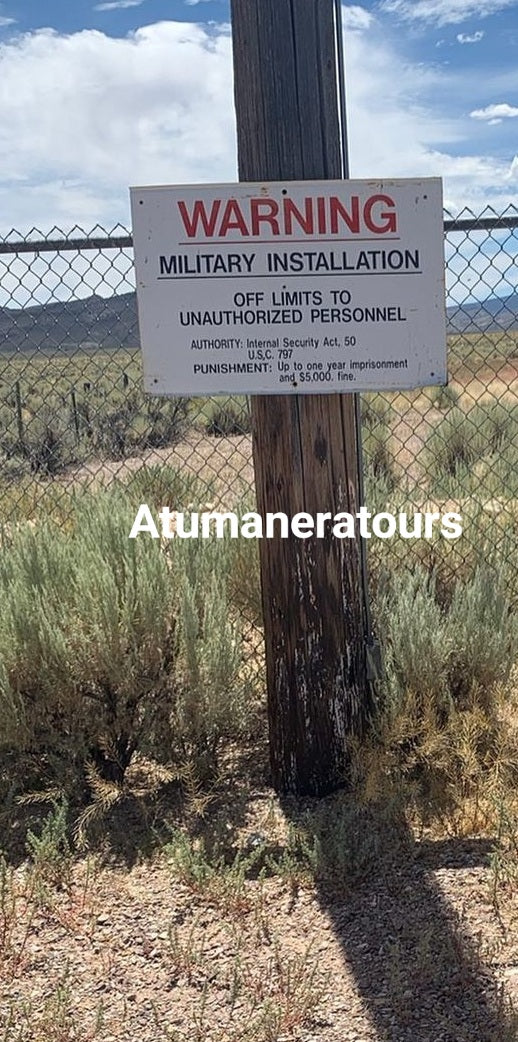 AREA 51 Private Tour. 🛸😎😎👽👽 (For 2 People)