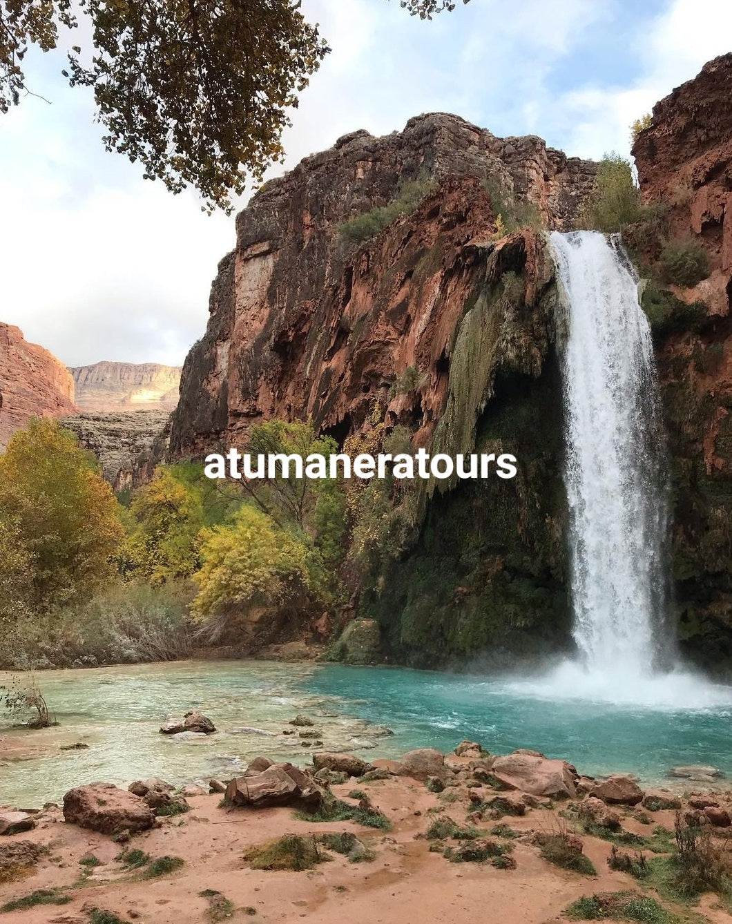 Havasu Falls, Supai Arizona, Grand Canyon!! 🏔⛰️🌋🏜🏕🏞📸(Tour para 6 personas)