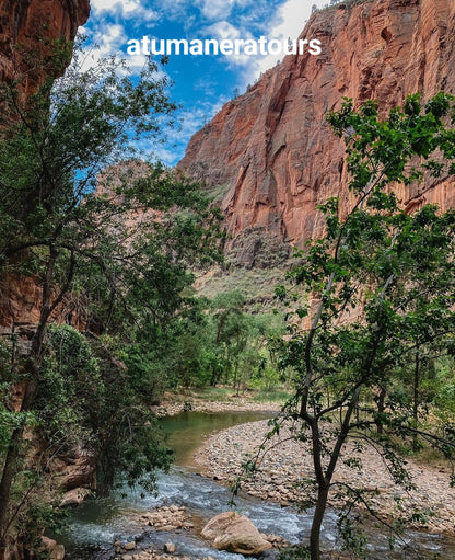 ZION NATIONAL PARK TOUR!! Para 2 personas. (Tour Privado)🌋🗻🏕🏜🏔⛰️🪨🪵🛖