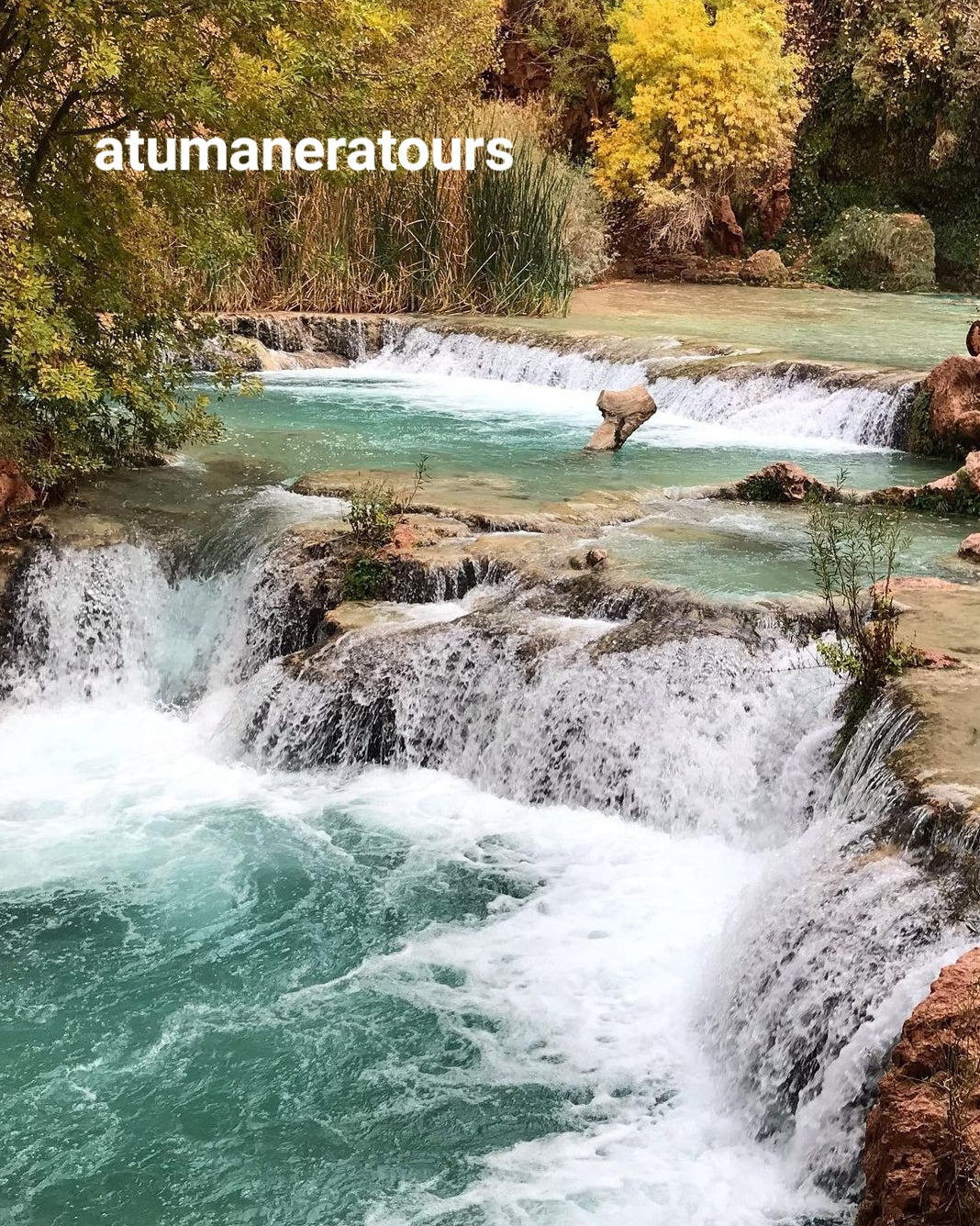 Havasu Falls, Supai Arizona, Grand Canyon!! 🏔⛰️📸🏞🏕🏜(Tour para 4 personas)