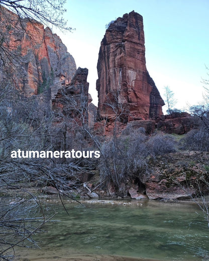 ZION NATIONAL PARK TOUR!! Para 4 personas. (Tour Privado)🌋🗻🏕🏜🏔⛰️🪨🪵🛖