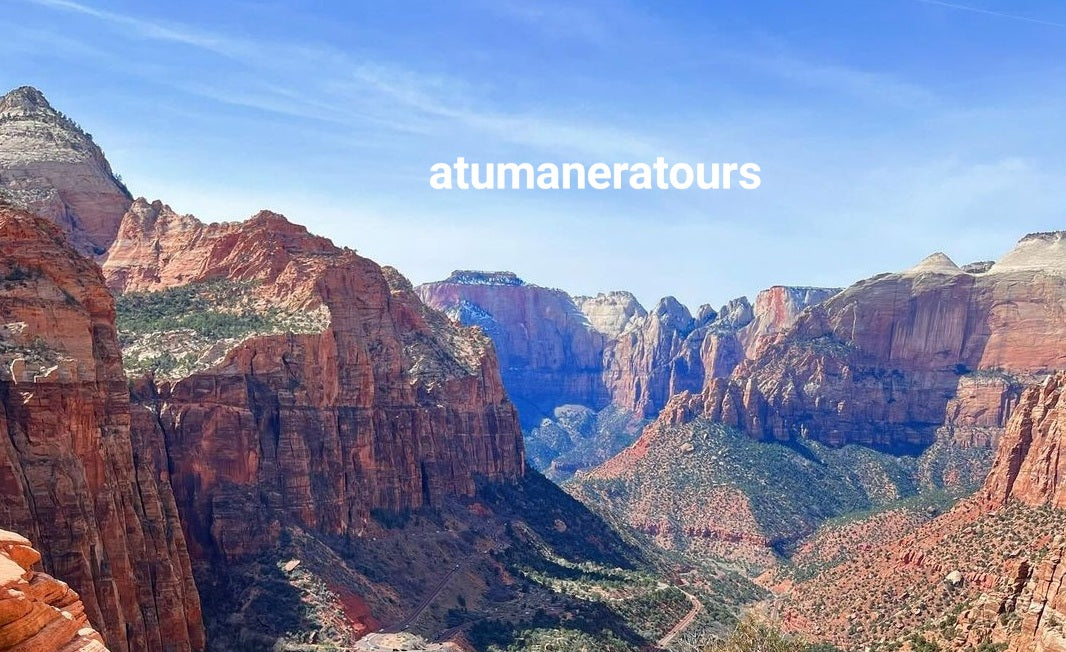 ZION NATIONAL PARK TOUR!! Para 2 personas. (Tour Privado)🌋🗻🏕🏜🏔⛰️🪨🪵🛖